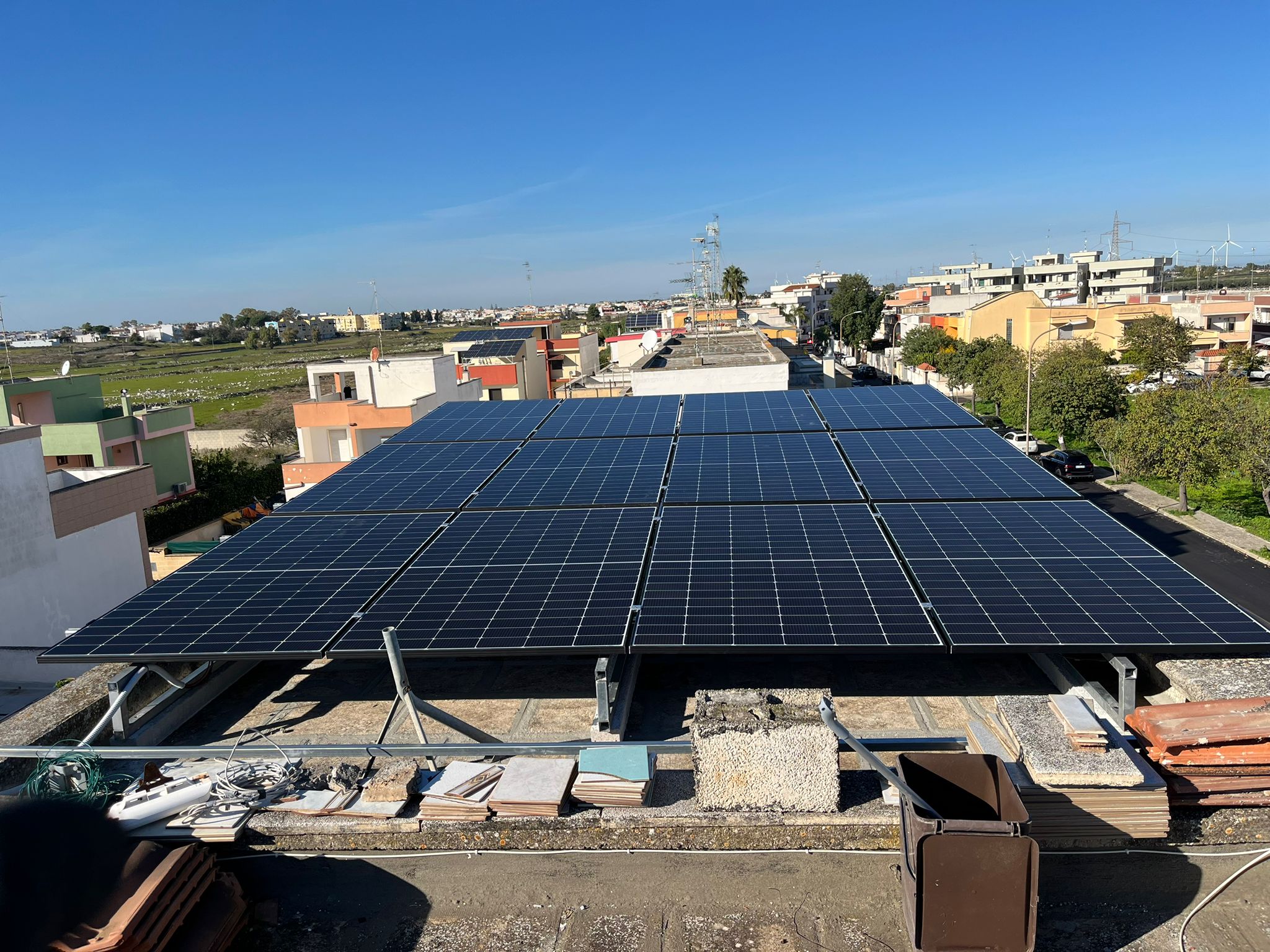 Impianto fotovoltaico - realizzazione 8